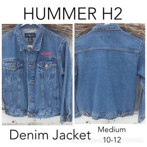 Denim Jean Jacket Hummer H2